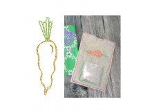 Stickdatei - Möhre Doodle